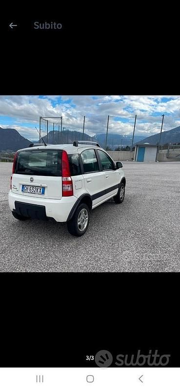 Usata Fiat Panda 4x4 2012 Bianco Utilitaria