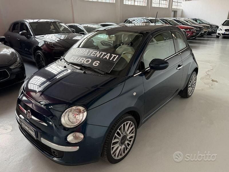 Usata Fiat 500 Pop 69 CV (50 kW) 2014 Blu Utilitaria
