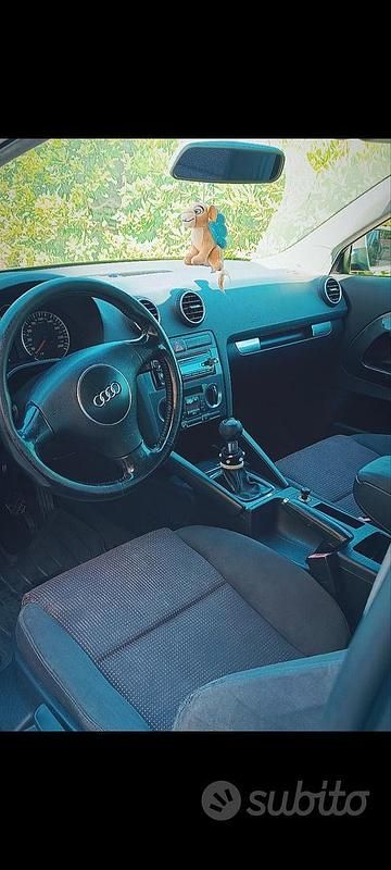 Usata Audi A3 Ambition 140 CV (102 kW) 2003 Nero Utilitaria