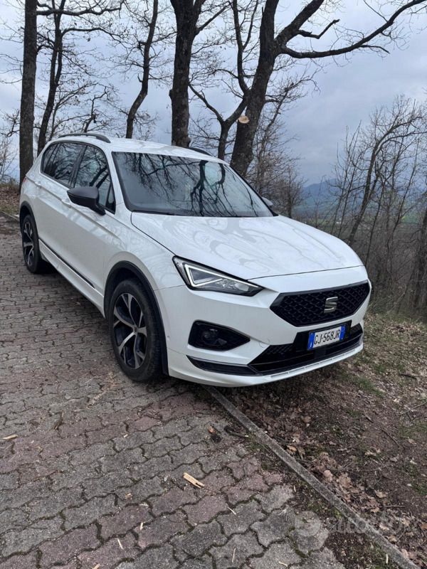 Usata Seat Tarraco 200 CV (147 kW) 2022 Bianco SUV