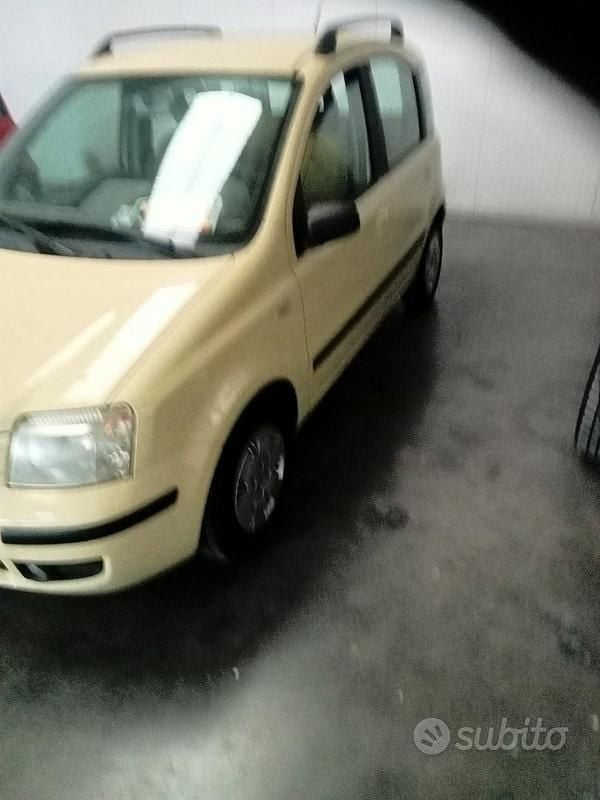 Usata Fiat Panda 2005 Giallo Utilitaria