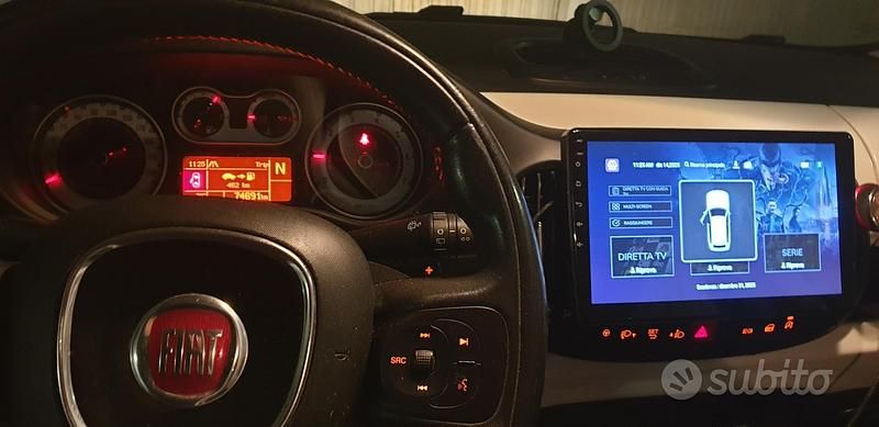Usata Fiat 500L Pop Star 85 CV (62 kW) 2015 Bianco Monovolume