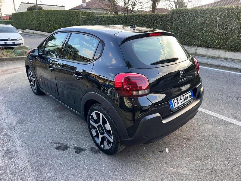 Usata Citroën C3 PureTech 82 CV (60 kW) 2019 Nero Utilitaria