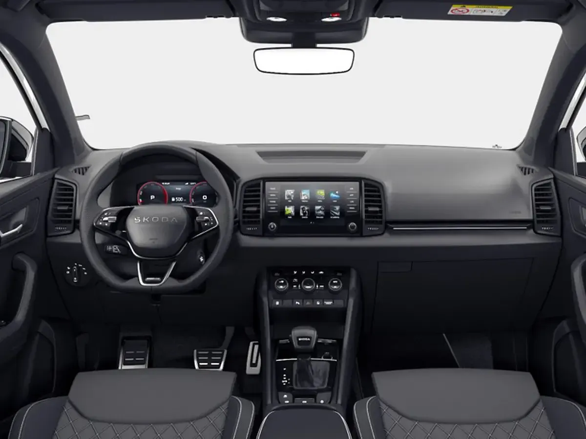Nuova Skoda Karoq SportLine 150 CV (110 kW) 2026 Bianco luna metallizzato SUV