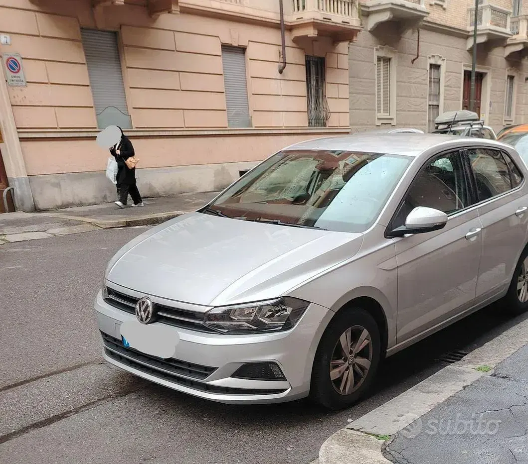 Usata VW Polo Comfortline 80 CV (58 kW) 2019 Grigio Utilitaria