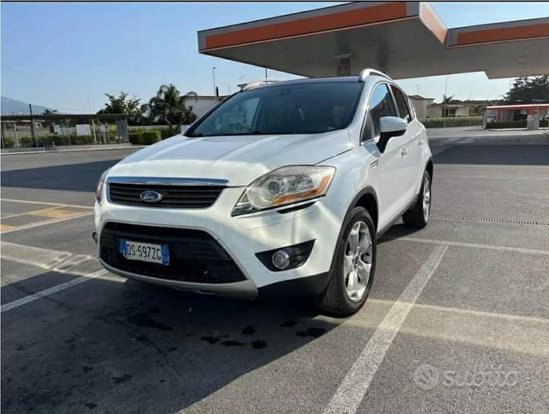 Usata Ford Kuga Titanium 136 CV (100 kW) 2008 Bianco SUV