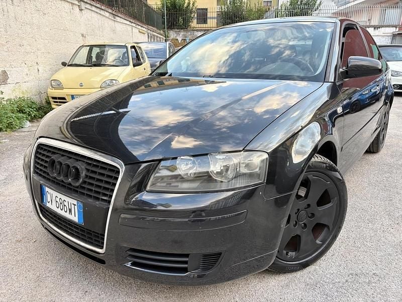 Usata Audi A3 105 CV (77 kW) 2005 Nero Utilitaria