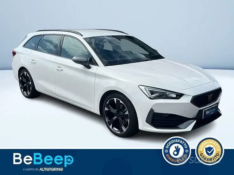 Usata Cupra Leon 150 CV (110 kW) 2024 Bianco pastello Station wagon