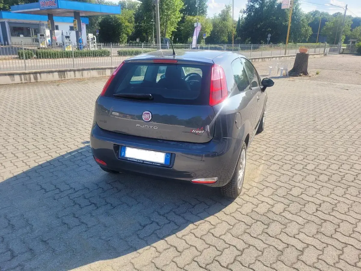 Usata Fiat Punto Street 75 CV (55 kW) 2015 Grigio Utilitaria