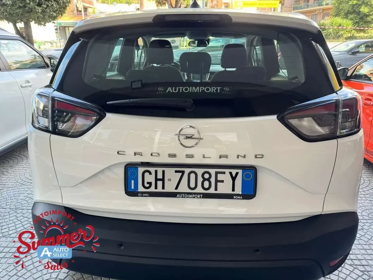Usata Opel Crossland Edition 83 CV (61 kW) 2021 Bianco SUV
