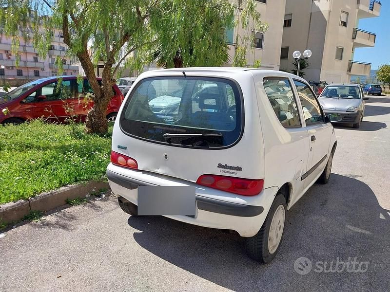 Usata Fiat 600 2001 Bianco Utilitaria