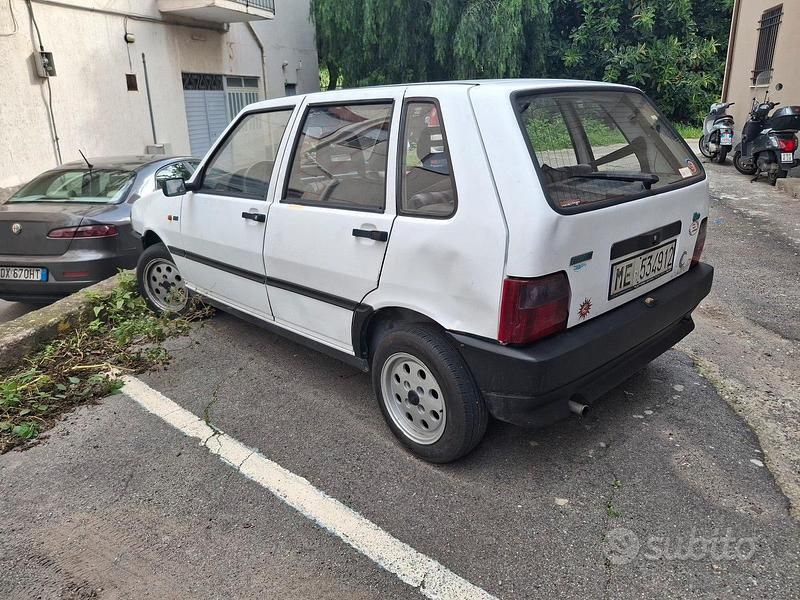 Usata Fiat Uno 1990 Bianco Utilitaria