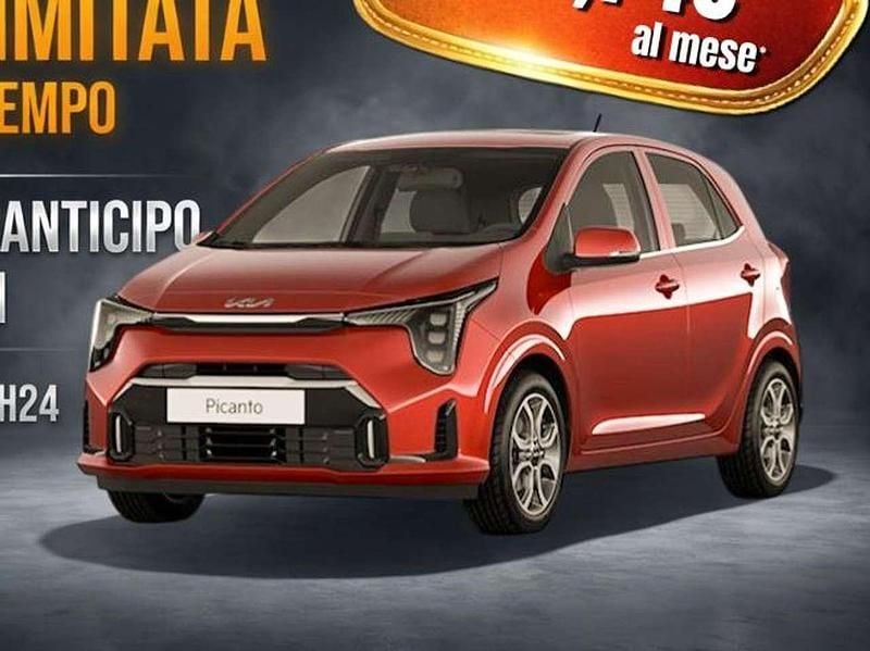 Nuova Kia Picanto 84 CV (61 kW) 2026 Rosso Utilitaria