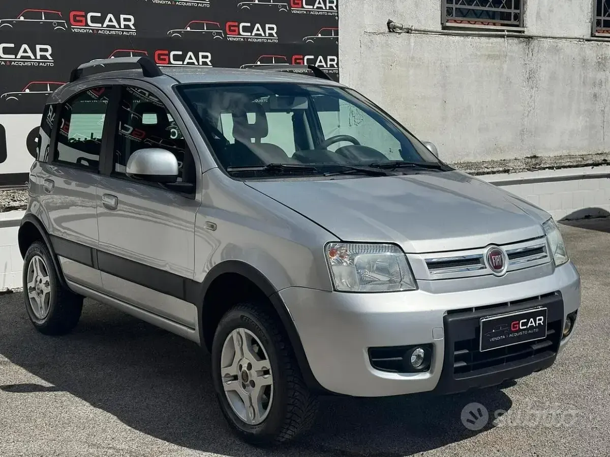 Usata Fiat Panda 4x4 Climbing 75 CV (55 kW) 2012 Grigio Utilitaria