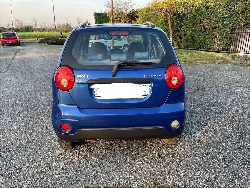Usata Chevrolet Matiz 52 CV (38 kW) 2007 Blu Utilitaria