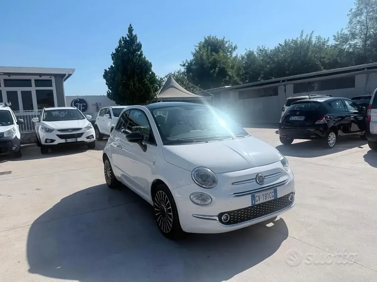 Usata Fiat 500 Lounge 69 CV (50 kW) 2015 Bianco Berlina
