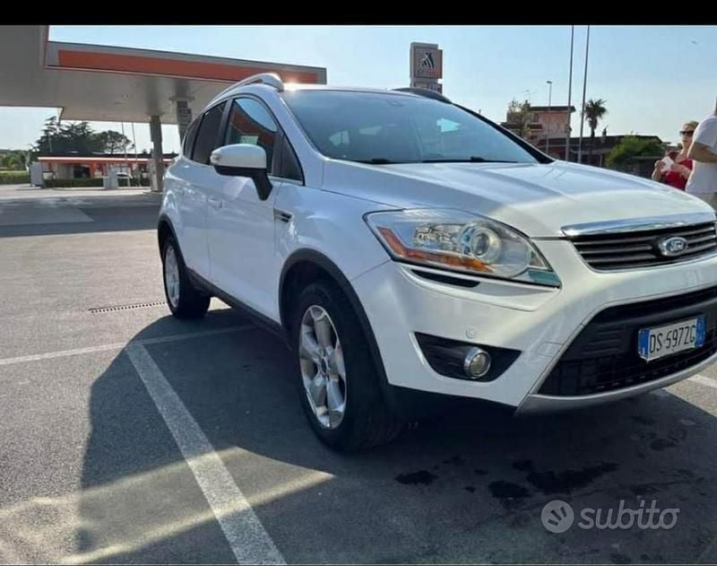 Usata Ford Kuga Titanium 136 CV (100 kW) 2008 Bianco SUV