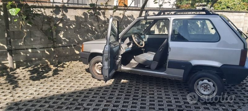 Usata Fiat Panda 50 CV (36 kW) 2001 Grigio Utilitaria
