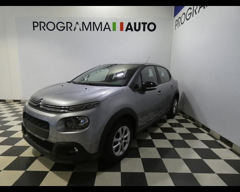 Argento met Usata 2019 Citroën C3 PureTech Due volumi | 9900 € (Buon prezzo) - Immagine 1/4