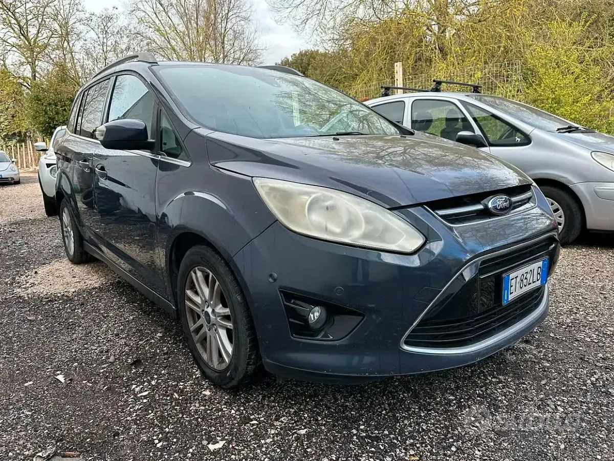 Brugt Ford C-MAX Titanium 116 HK (85 kW) 2014 Grå MPV