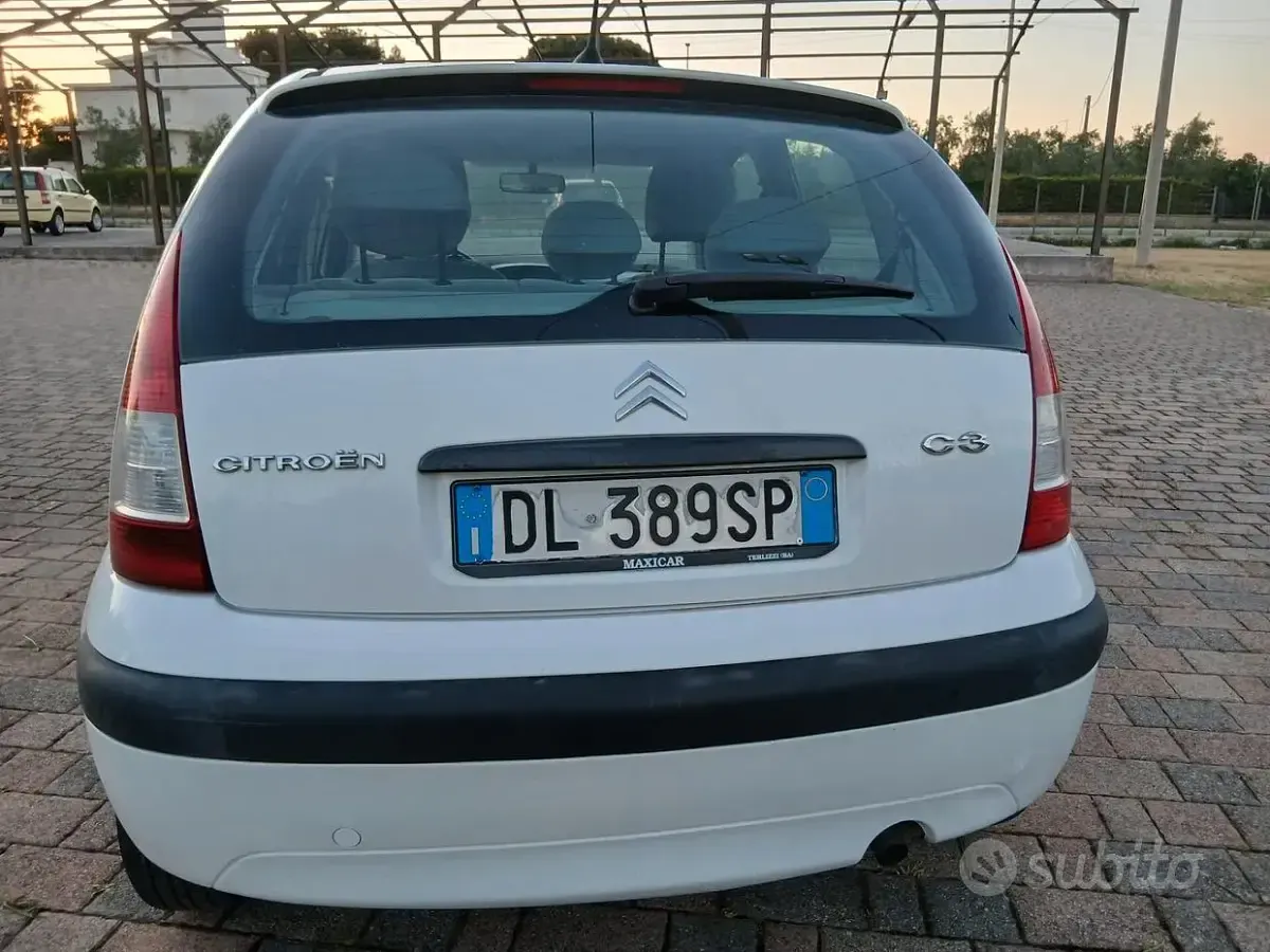 Usata Citroën C3 Pluriel Elegance 68 CV (50 kW) 2008 Bianco Cabrio