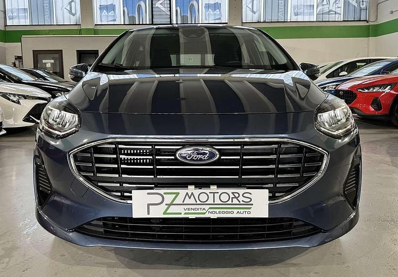 Usata Ford Fiesta Titanium 125 CV (91 kW) 2022 Blu/azzurro Utilitaria