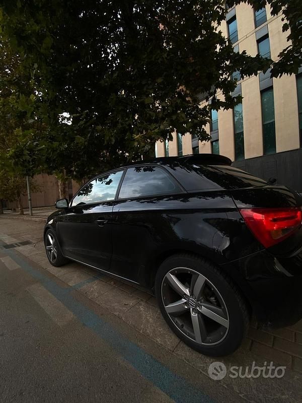 Usata Audi A1 S-Line 86 CV (63 kW) 2013 Nero Utilitaria