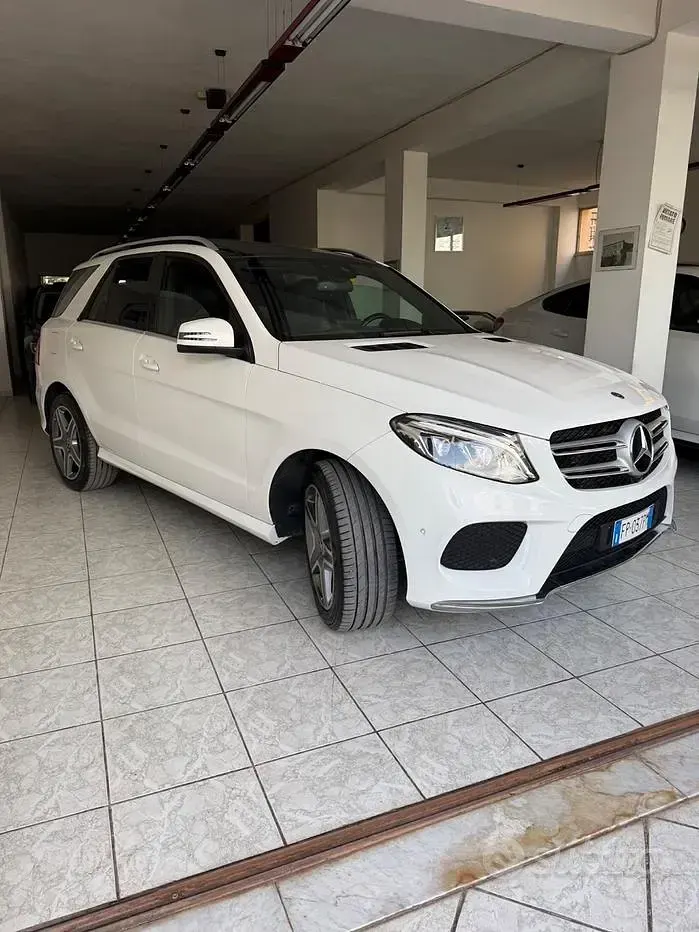 Usata Mercedes GLE350 Premium Plus 258 CV (189 kW) 2018 Bianco SUV