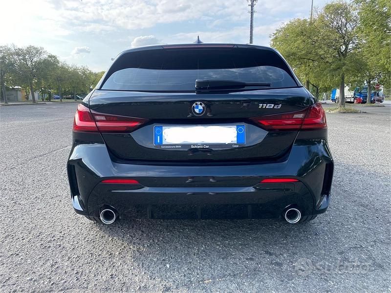 Usata BMW 118 M Sport 2020 Nero Utilitaria