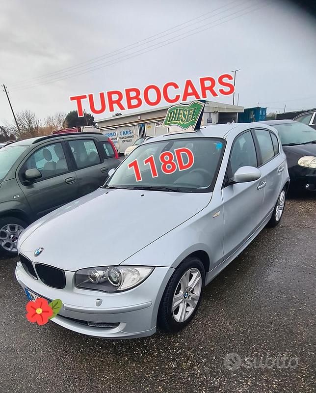 Usata BMW 118 142 CV (104 kW) 2008 Grigio Utilitaria