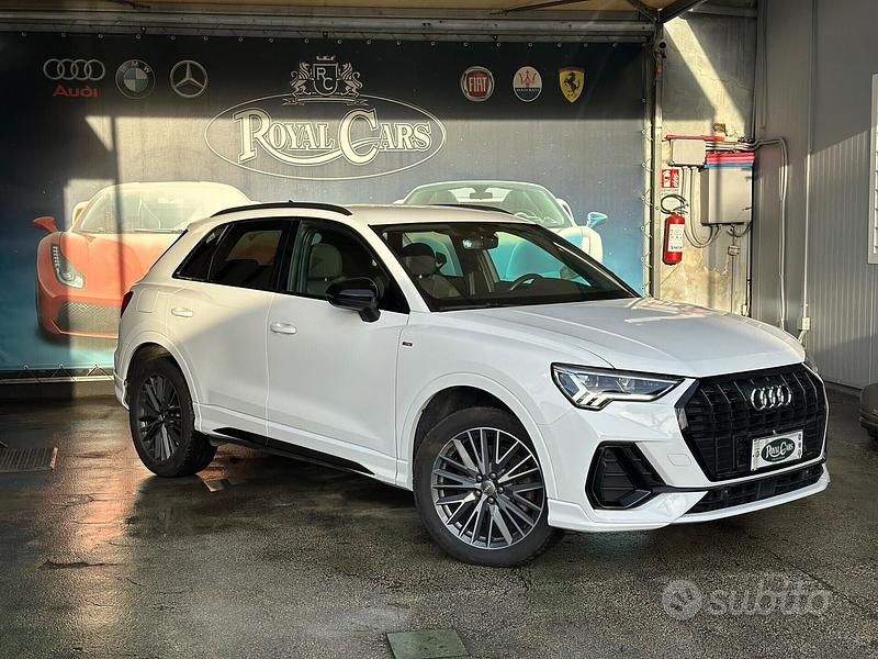 Usata Audi Q3 S-Line 190 CV (139 kW) 2019 Bianco SUV