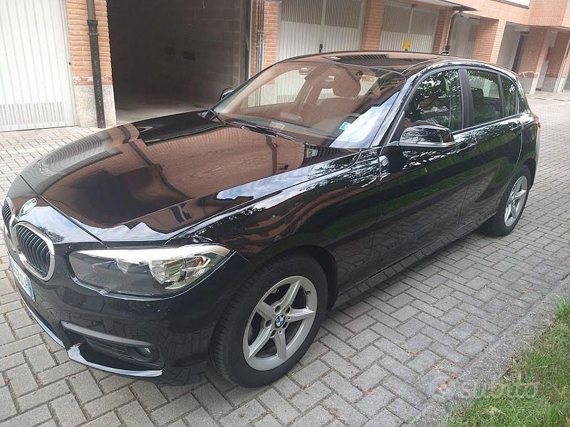 Usata BMW 114 Advantage 95 CV (69 kW) 2017 Nero Utilitaria