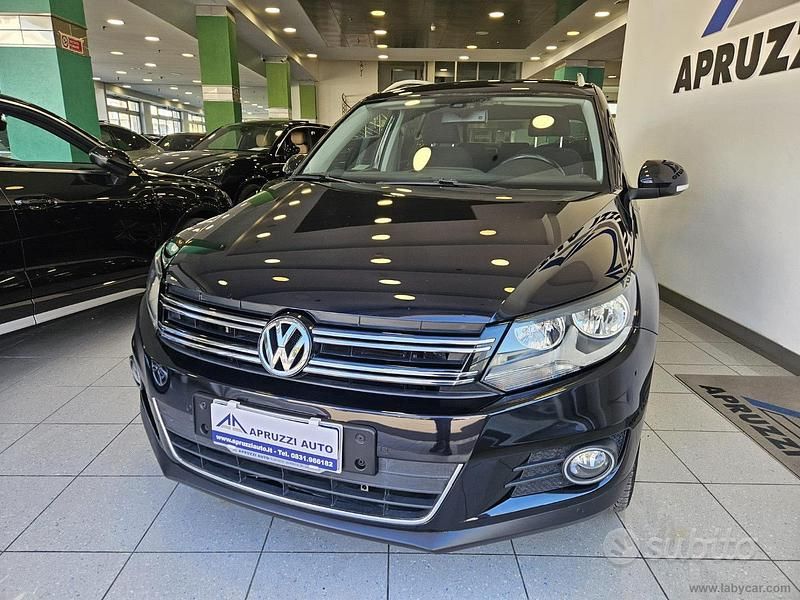 Usata VW Tiguan Trendline 140 CV (102 kW) 2012 Nero SUV