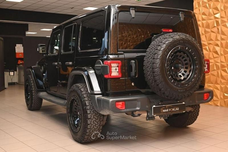 Usata Jeep Wrangler Sahara 272 CV (200 kW) 2020 Nero SUV