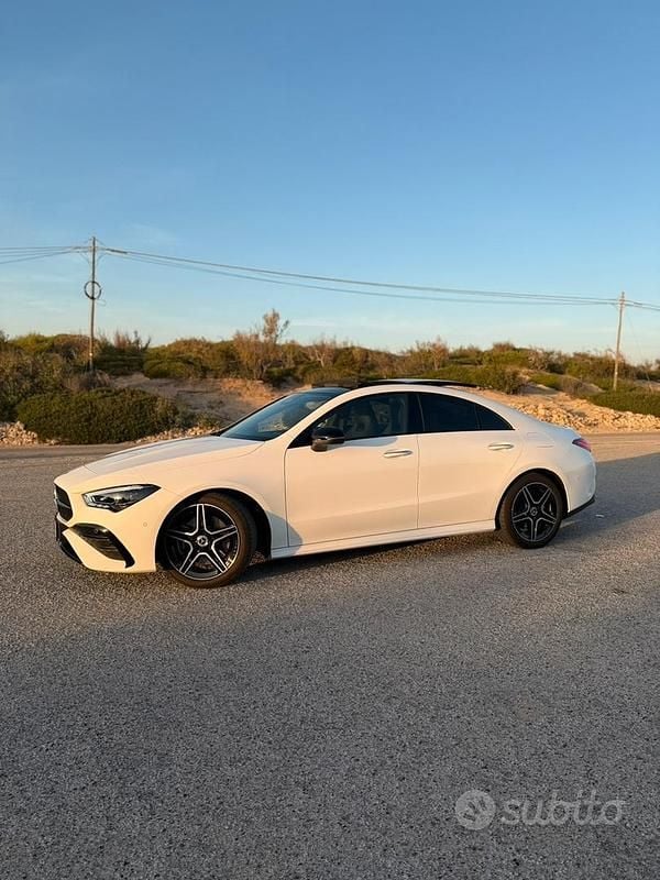 Usata Mercedes CLA200 Premium 150 CV (110 kW) 2024 Bianco Coupé