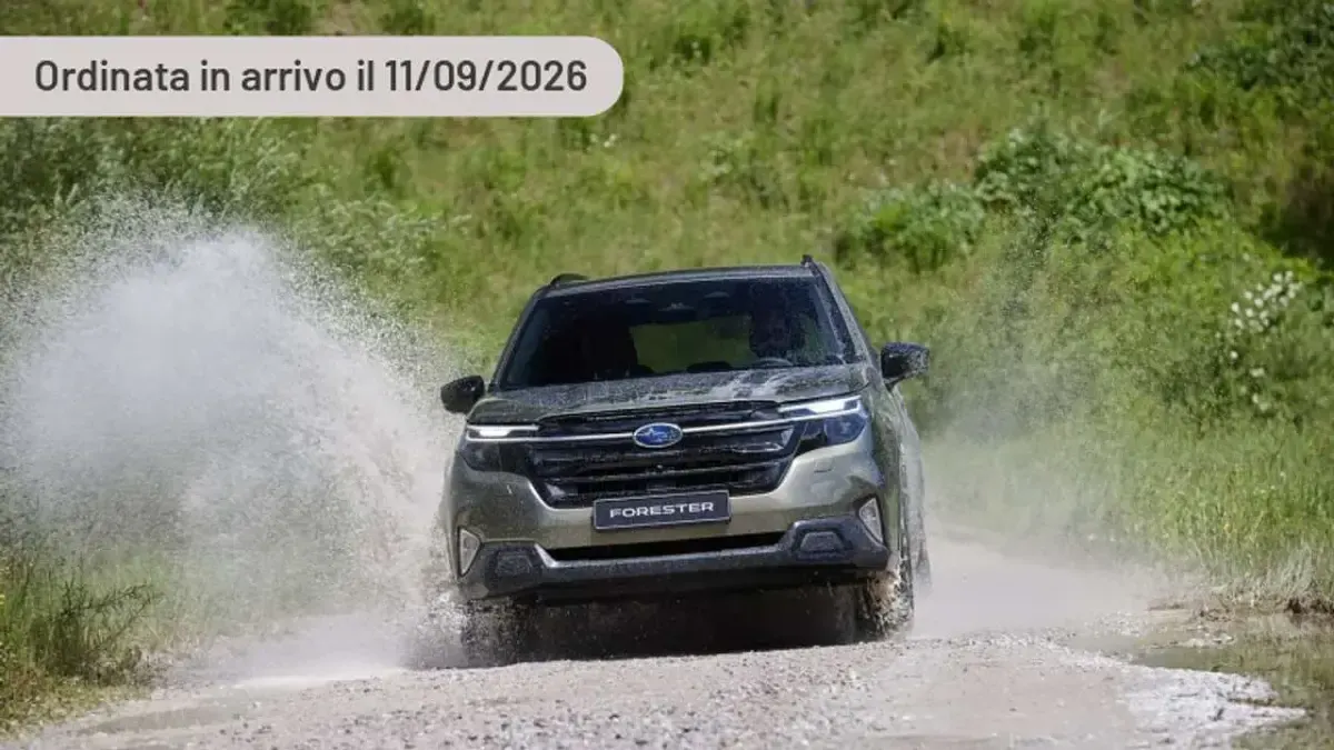 Usata Subaru Forester 136 CV (100 kW) 2024 Argento SUV