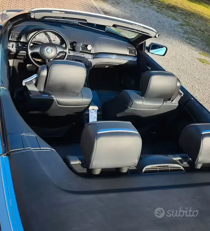 Usata BMW 323 Cabriolet 170 CV (125 kW) 2000 Grigio Cabrio