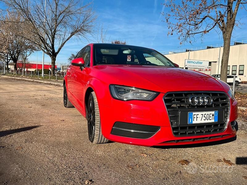 Usata Audi A3 184 CV (135 kW) 2013 Rosso Station wagon