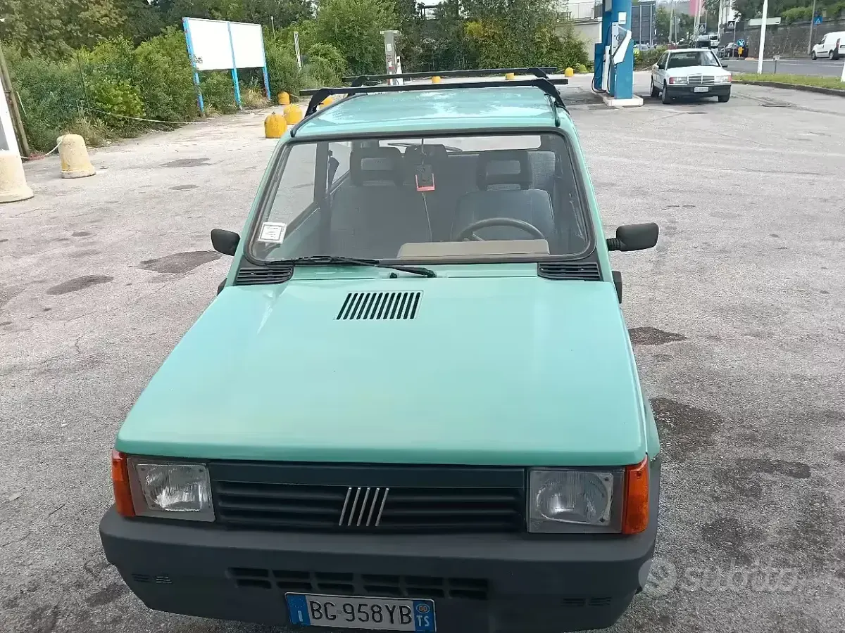 Usata Fiat Panda 39 CV (28 kW) 2000 Verde Berlina