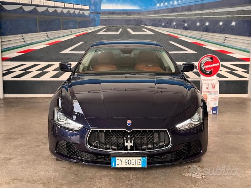 Usata Maserati Ghibli 250 CV (183 kW) 2015 Blu Berlina