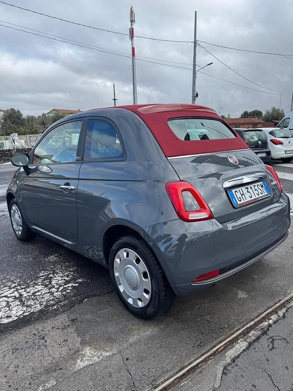 Usata Fiat 500C Connect 69 CV (50 kW) 2022 Grigio Cabrio