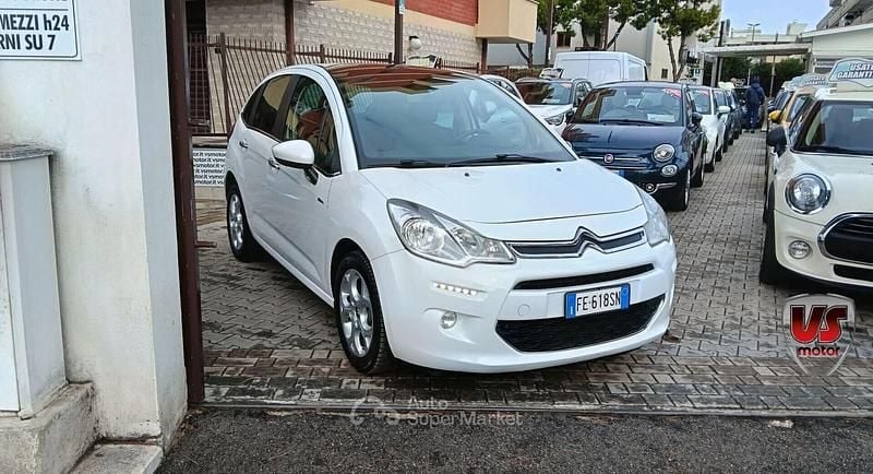 Usata Citroën C3 Exclusive 75 CV (55 kW) 2016 Bianco Berlina