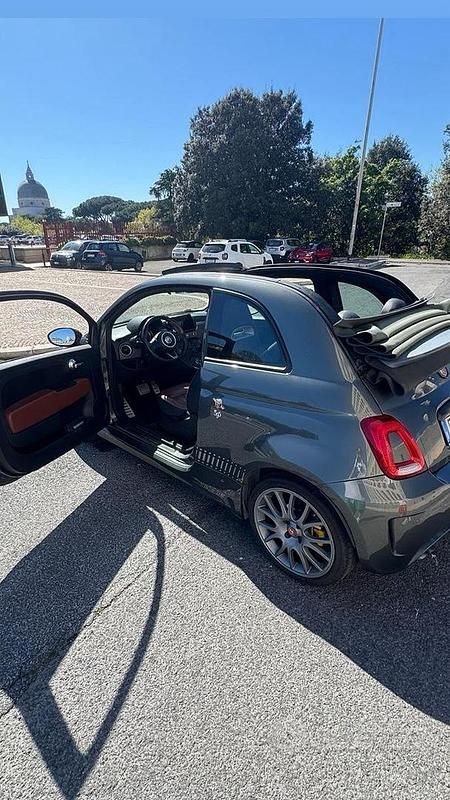 Usata Abarth 595 Competizione 180 CV (132 kW) 2015 Grigio Cabrio