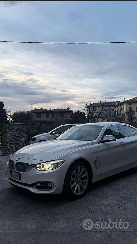 Usata BMW 420 Luxury Line 184 CV (135 kW) 2014 Bianco Coupé