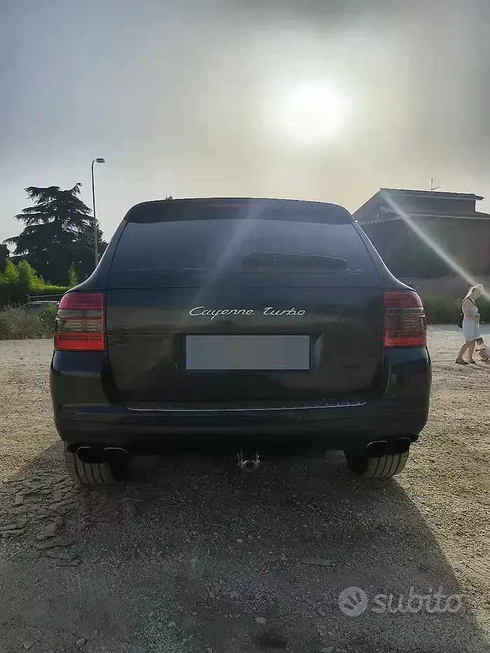 Usata Porsche Cayenne Turbo 450 CV (330 kW) 2003 Nero SUV