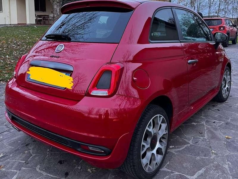 Usata Fiat 500 S 95 CV (69 kW) 2017 Rosso Utilitaria