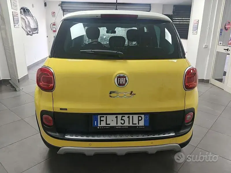 Usata Fiat 500L Trekking 120 CV (88 kW) 2016 Giallo Monovolume