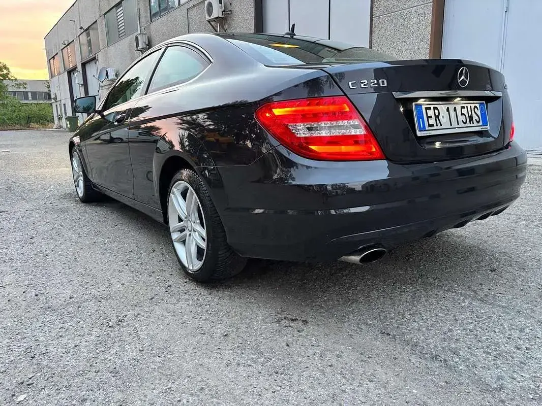 Usata Mercedes C220 Avantgarde 170 CV (125 kW) 2014 Coupé