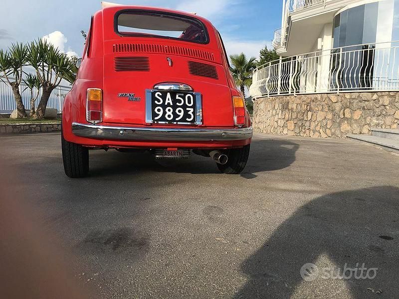 Usata Fiat 500 1960 Rosso Berlina