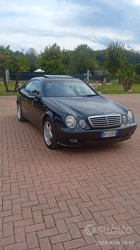 Usata Mercedes CLK200 Avantgarde 192 CV (141 kW) 2000 Blu Coupé